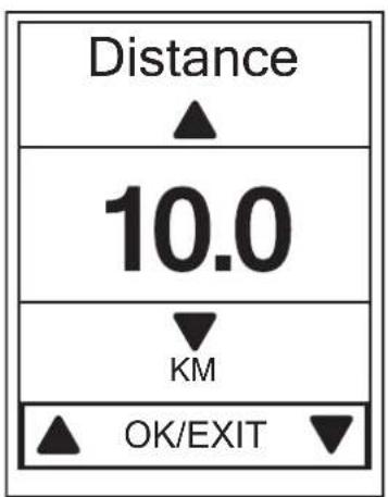 Bryton Rider 210 - Circuit par rapport à la distance - 1