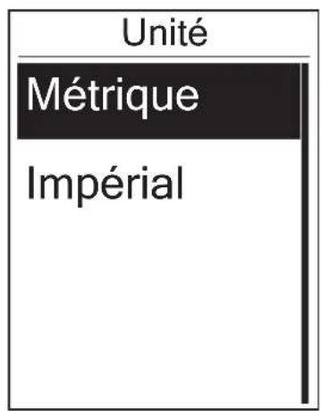 Bryton Rider 210 - Heure/Unité - 4