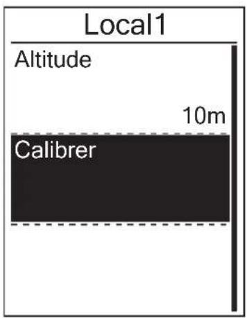 Bryton Rider 210 - Altitude d'autre position - 1