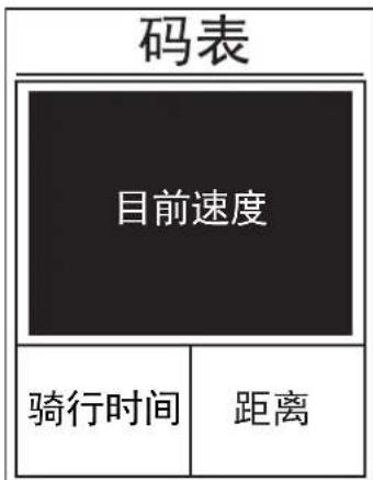Bryton Rider 100 - 码表显示 - 1