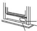 Carrefour Home HMC9000AMD14 - Installatie in een horizontal schuifstraam - 5