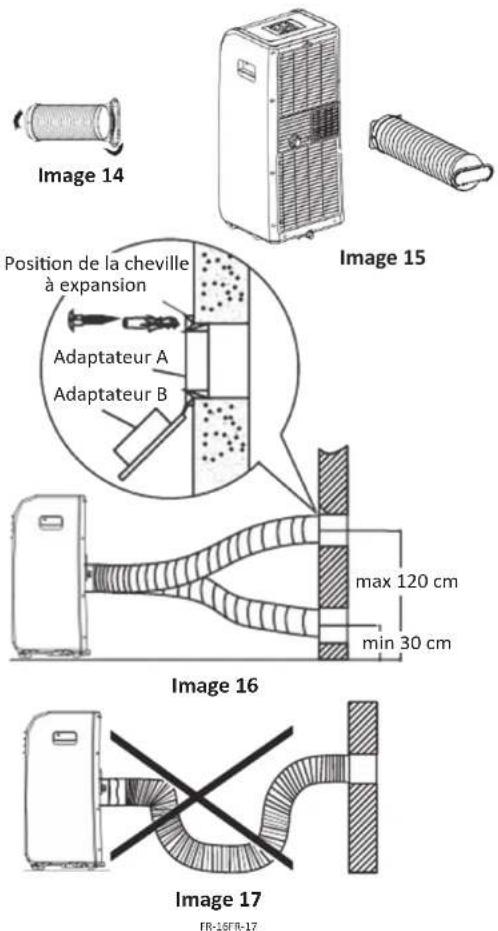 Carrefour Home HMC9000AMD14 - Le tuyau d'extraction peut etre instalé sur un mur - 1