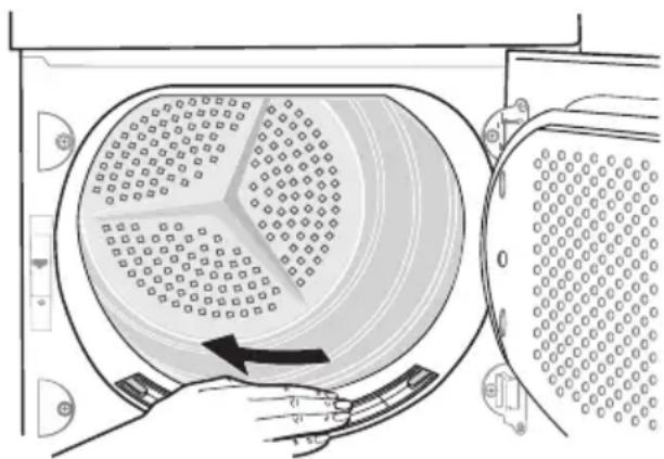 Carrefour Home HSLCE7W12 - Nettoyage des filtres à peluches - 2