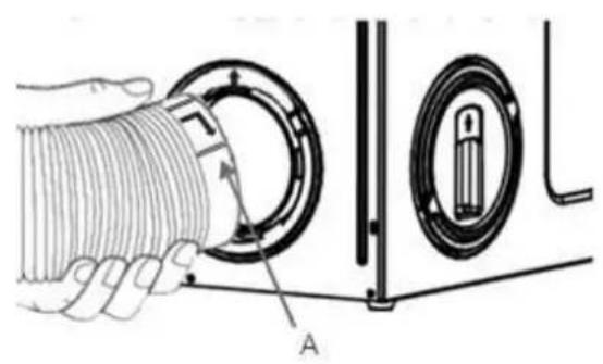 Carrefour Home CSL60EW12 - Assemblage de la gaine d'évacuation - 2
