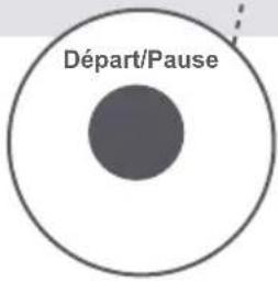 Carrefour Home HLF105APW13 - Bouton départ/pause - 2