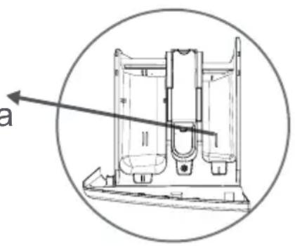 Carrefour Home HLF105APS13 - Compartment à lessive de prélavage : - 1