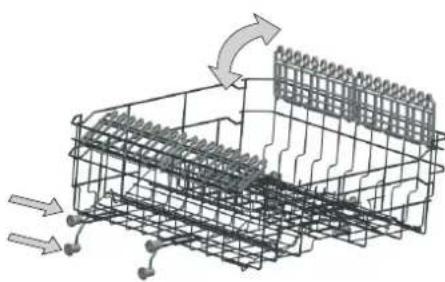 Carrefour Home CLV4912W11 - Régler le tiroir supérieur - 1