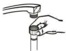 Carrefour Home CLV4812W12 - Branchement à une source d'eau froide - 1