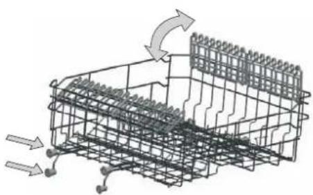 Carrefour Home CLV4812W12 - Régler le tiroir supérieur - 1