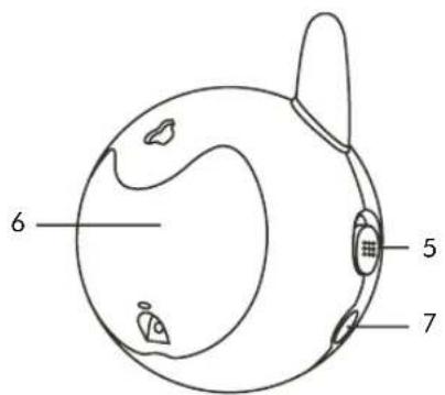 Lindam LD167 - Unidad del bebé - 5