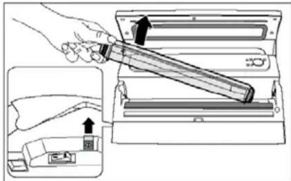 BUFFALO S097 - Rimozione della camera del vuoto - 1