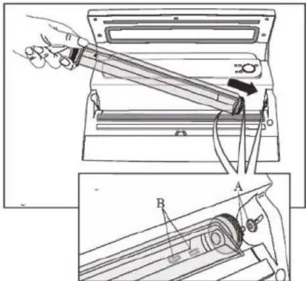 BUFFALO S097 - Pour remonter la chambre de mise sous vide - 1