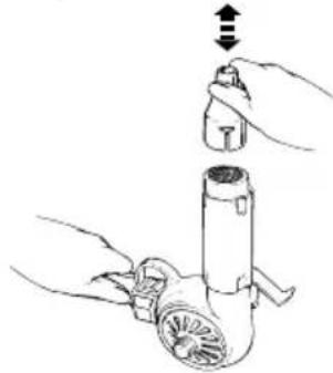 WAGNER HT775 - Pour remplacer les lames du grattoir: - 1