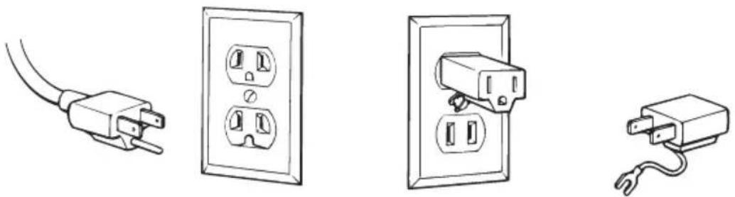 WAGNER HT1000 - À défaut de bien installer la fiche trifilaire, on s'expose à des chocs électriques. - 1