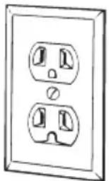 WAGNER HT770 - WARNING - Improper installation of the grounding plug can result in a risk of electric shock. - 2