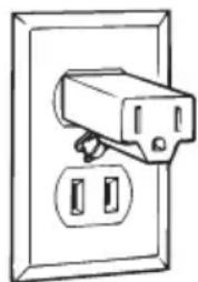 WAGNER HT3500 - WARNING - Improper installation of the grounding plug can result in a risk of electric shock. - 3