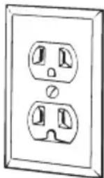 WAGNER HT3500 - WARNING - Improper installation of the grounding plug can result in a risk of electric shock. - 2