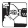DEWALT DW340K - Icono Descripción Objetivo - 1