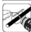 DEWALT DW340K - Pictogram Omschrijving Doel - 2