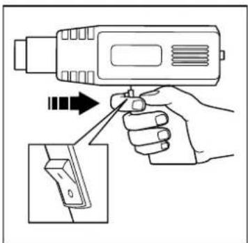 BLACK & DECKER KX1682 - BRUKE VARMLUFTPISTOLEN - 2