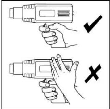 BLACK & DECKER KX1682 - HANDTERE VARMLUFTPISTOLEN - 2