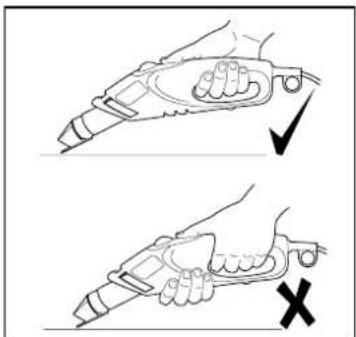 BLACK & DECKER KX1682 - HANDTERE VARMLUFTPISTOLEN - 1