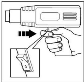 BLACK & DECKER KX1682 - UTILIZACAO DA PISTOLA DE AR QUENTE - 2