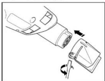 BLACK & DECKER KX1682 - MONTERING AF SKRABEREN (KX1682, KX1683) - 2