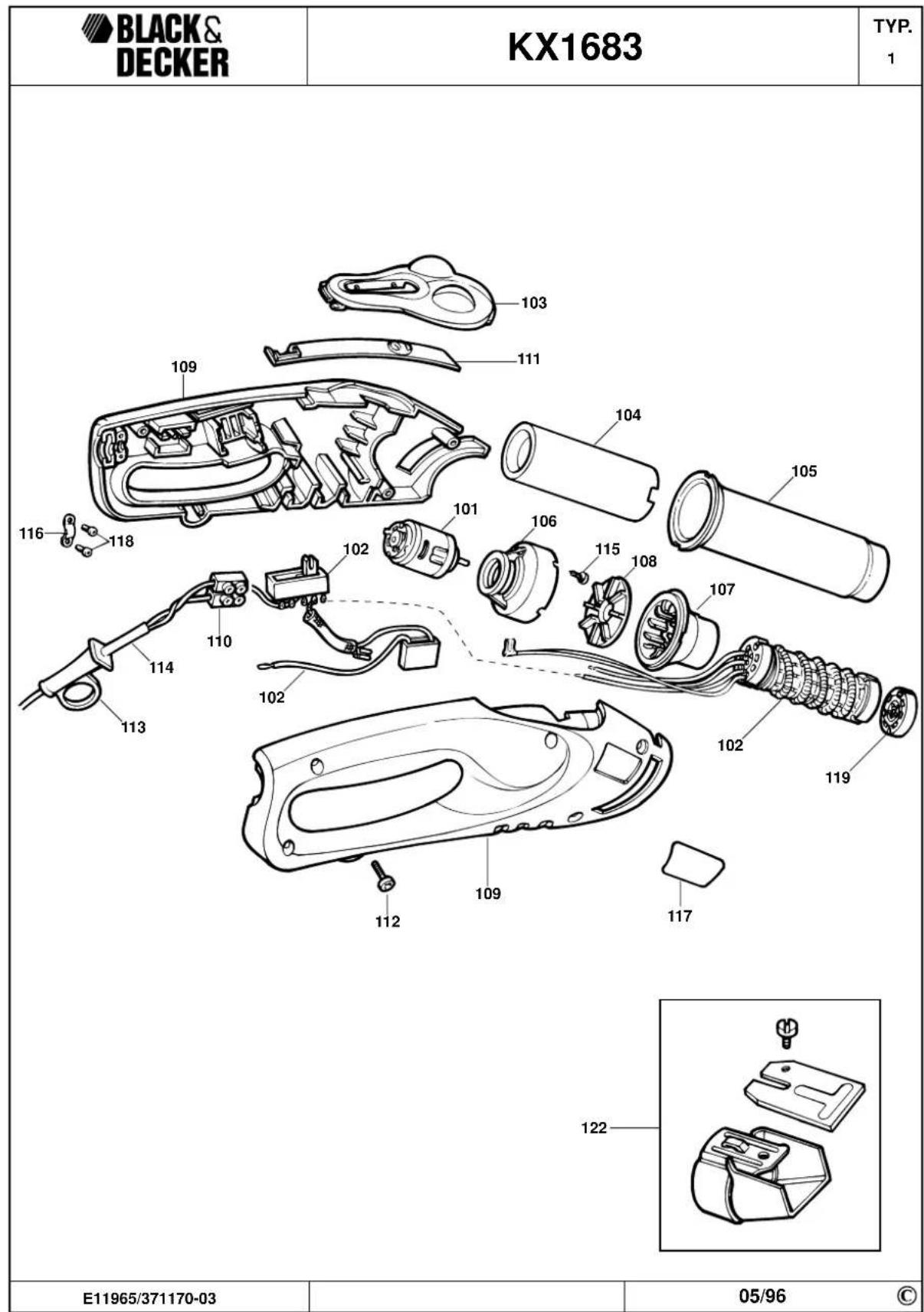 BLACK & DECKER KX1682 - SAKERHETSINSTRUKTIONER - 2
