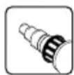 DEWALT D26414 - Unir el accesorio adecuado - 1