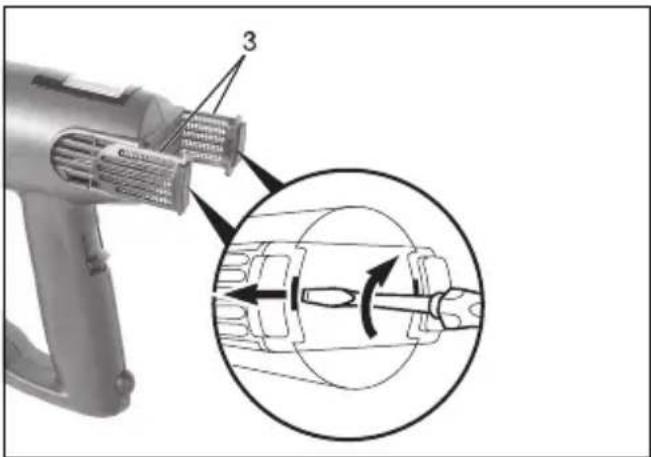 METABO HE 2000 - Ilmansuodattimen puhdistus - 1