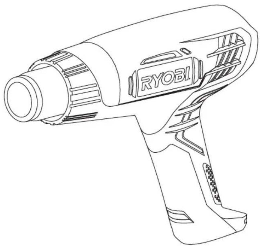 RYOBI EHG2000LCD - BU KILAVUZDAKI SIMGELER - 10