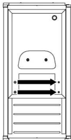 KITCHENAID KUIS18NNZW - Inversion du sens d'installation de la gâche de porte - 2