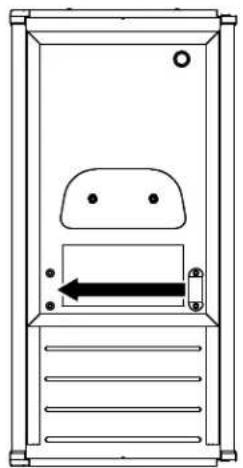 KITCHENAID KUIS18NNZW - Inversion du sens d'installation de la gâche de porte - 1