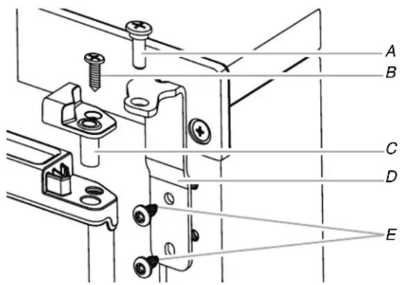 KITCHENAID KUIS15NNZB - Charnière supérieure - 1