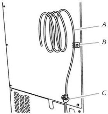 KITCHENAID Architect KUIC18NNZS - Rear View - 1