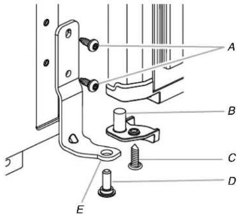 KITCHENAID Architect KUIC15PHZS - Charnière inférieure - 1