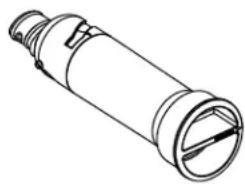 KITCHENAID KUIC15POZP - Système de filtration d'eau de la machine à glaçons   Modèle P6GEG2KL, P6KG2KL, P6WG2KL Capacité 2000 gallons (7571 litres) - 2
