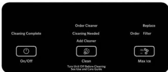KITCHENAID KUIC15POZP - Using the Controls - 1