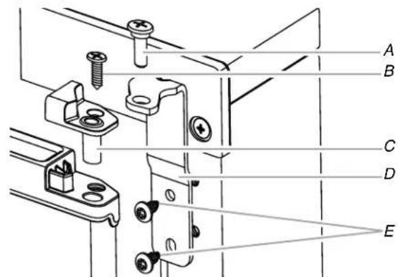 KITCHENAID KUIC15POZP - Bisagra superior - 1