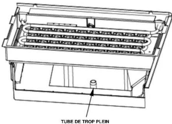 Manitowoc EC018 - Tube de trop plein de relevage de faisard - 1