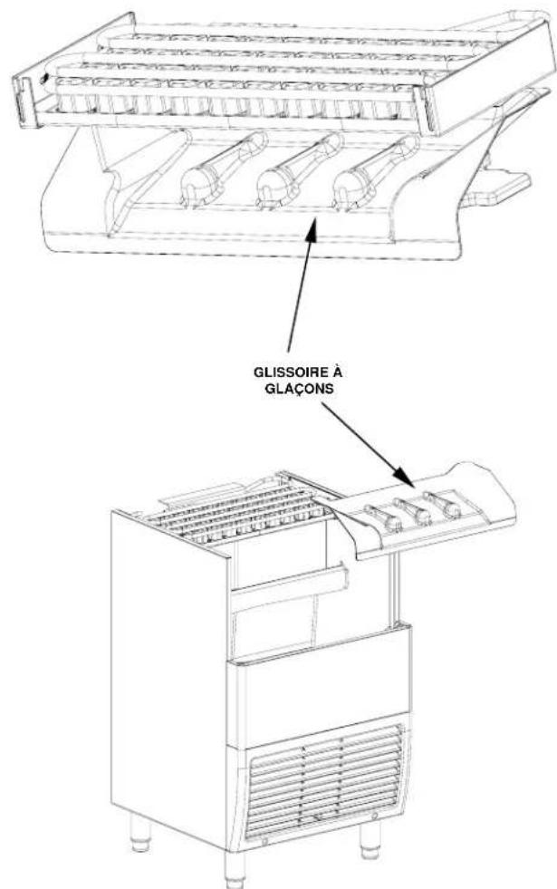 Manitowoc EC018 - Glissoire à glaçons - 1