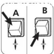 DOMENA Xstream 2 - Bouton de commande de l'aspiration ou de la soufflerie - 4