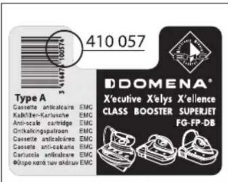 DOMENA Easybox Neo - Cassette anticalcaire (type A) - 1
