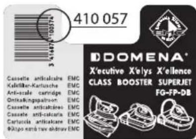 DOMENA Easybox 1 xp - Cassette anticalcaire - 1