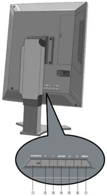 NEC MD205MG1 - User Controls - 1