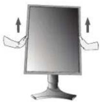 NEC MD205MG1 - Heben und Senken des Bildschirms - 1