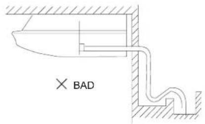 HAIER AC36ES1ERA - INSTALLING THE DRAIN HOSE - 3