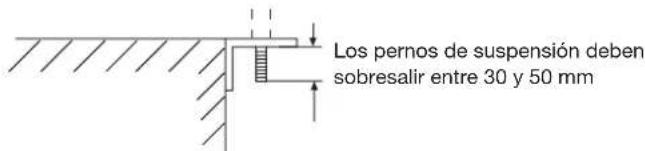 HAIER AC36ES1ERA - Situación de los pernos de suspensión - 4