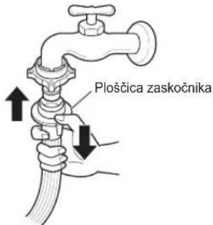 LG FH2U2HDN1 - Povezovanje cevi z enim pritiskom na pipo breznavoja - 5